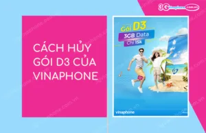 Cach huy goi D3 cua VinaPhone