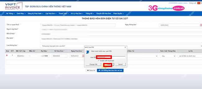 cach huy hoa don dien tu vnpt theo tt78