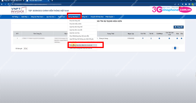 cach huy hoa don dien tu vnpt theo tt78