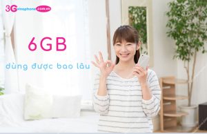 6gb dung duoc bao lau?