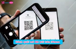 cach quet ma qr wifi tren iphone