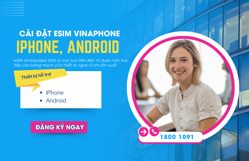 cai dat esim vinaphone cho iphone android