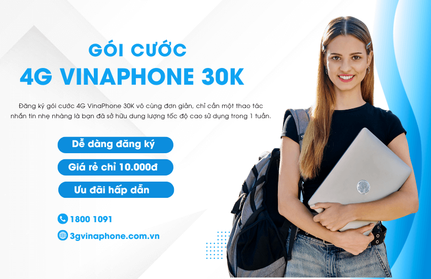 goi cuoc 4g vinaphone 30k