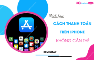 cach thanh toan tren iphone khong can the