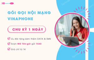 Goi gọi nội mạng Vinaphone theo ngày