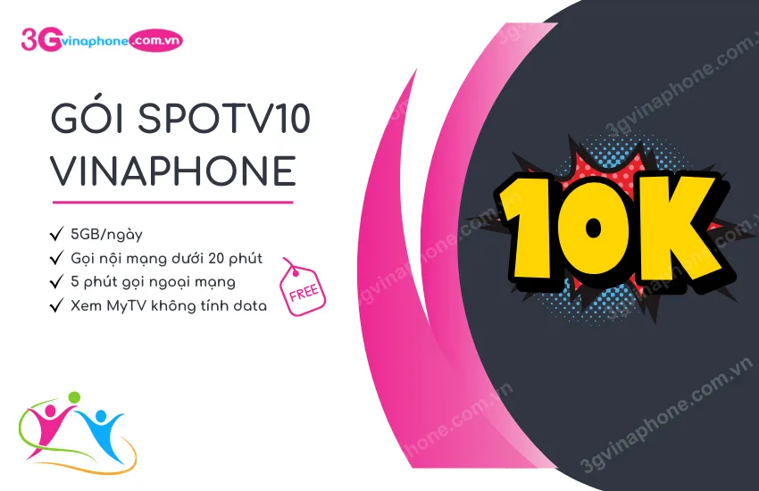 Goi SPOTV10 VinaPhone