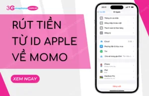 Rut tien tu ID Apple về MoMo