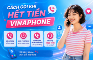 cach goi khi het tien vinaphone