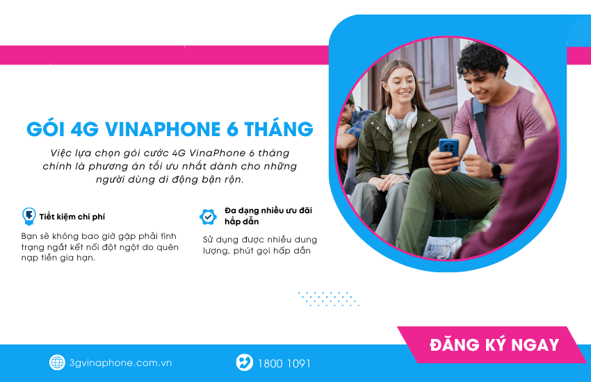 goi 4g vinaphone 6 thang