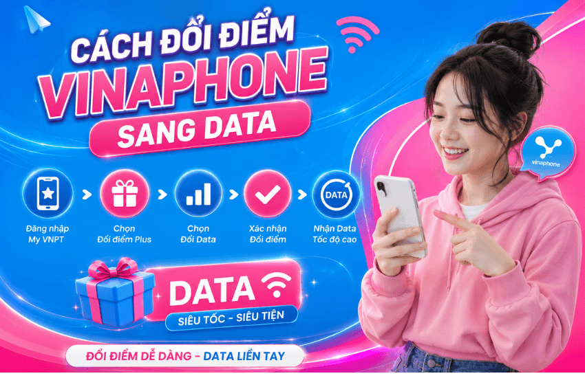 cach doi diem vinaphone plus sang data doi diem vinaphone plus sang data