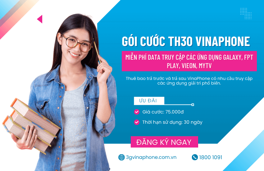 goi th30 cua vinaphone
