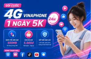 goi cuoc 4g vinaphone 1 ngay 5k