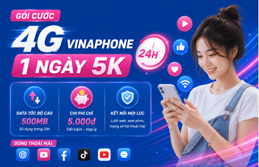 goi cuoc 4g vinaphone 1 ngay 5k