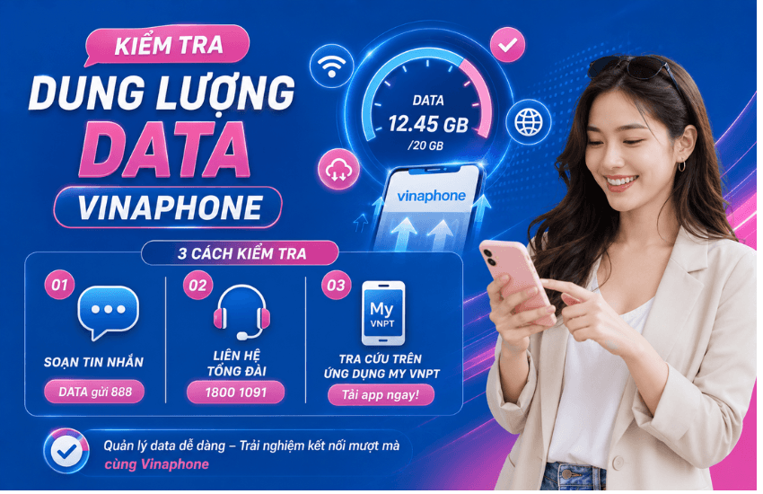 cach kiem tra dung luong 4g vinaphone kiem tra dung luong 4g vinaphone